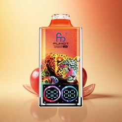Fumot Leopard 40K Puffs Češnjev Led z 5% Nikotina in 700mAh Baterijo