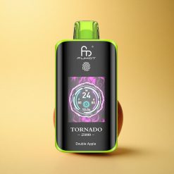 Fumot Tornado 25000 Puffs Dvojno Jabolko HD Ekran 700mAh