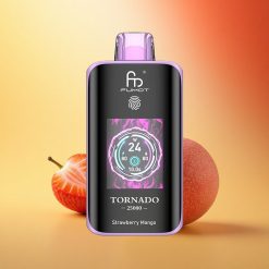 Fumot Tornado 25000 Puffs Jagoda Mango HD Ekran 700mAh