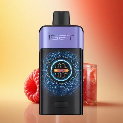 IGET ONE 12000 Puffs Malinovo Grozdje Led z Dvojnim Omrežjem in Velikim Zaslonom