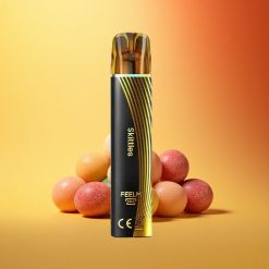 JNR Black&Golden 600+200 Črn&Zlati 800 Pufov 550mAh 2ml Skittles