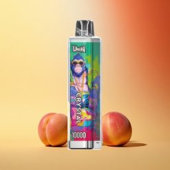 Uwin Crystal 10000 Puffs Breskva Mango Ananas RGB Hitrost Napolnjevanja
