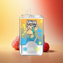 Uwin Crystal Twins 40000 Puffs Borova Malina Češnjeva Led z Dvojnim Okusom in 32ml