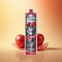 Uwin Shisha Hookah Crystal 20000 Puffs Češnjevi Led 22ml Mesh